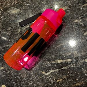 Neon Pink Collegiate Water Bottle — Victorias Secret PINK